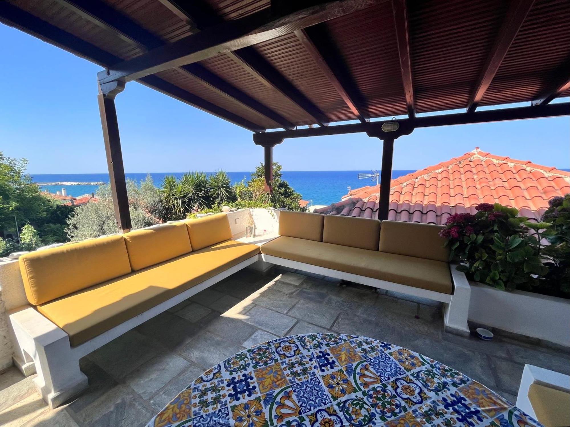 Casa Fagri - Maisonette With Sea View Agios Ioannis  Exteriör bild