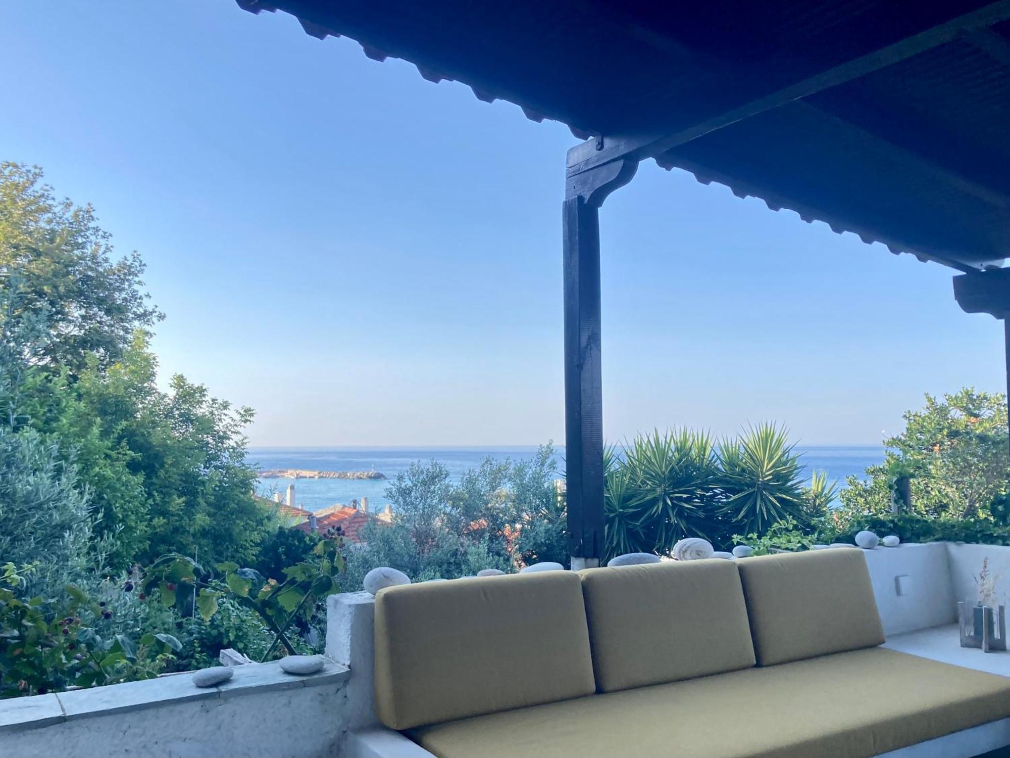 Casa Fagri - Maisonette With Sea View Agios Ioannis  Exteriör bild